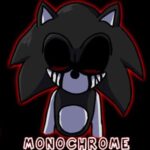 FNF Monochrome - Sonic.exe and Majin Sonic Sings