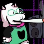 FNF: Ralsei with a fat blunt