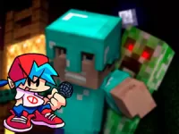 [Friday Night Funkin]: Boyfriend Sings Minecraft Revenge