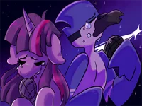 FNF with Twilight Sparkle and Mordecai [mods]